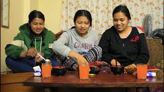 EXTREMELY SPICY LAPHING CHALLENGE || NEPALI