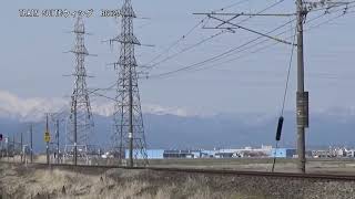 快速AIZUﾏｳﾝﾄｴｸｽﾌﾟﾚｽAT-650形・AT-600形笈川～堂島間CX480