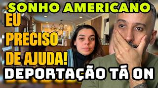 A IMIGRAÇÃO PEGOU O MARIDO DELA! - Cortes da Live do Suco de Brasil