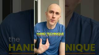 Hand technique for stuttering in action | Restoring the natural rhythmical structure