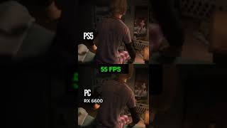 The Last Of Us Part 1. PS5 VS PC. RX 6600