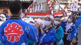 上野天神祭 神幸祭 （神輿行列）2022