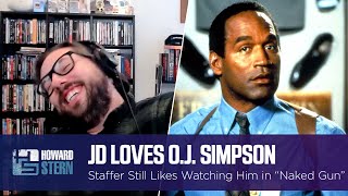 JD Still Loves O.J. Simpson in the “Naked Gun” Films