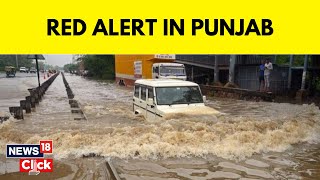 Punjab Rainfall News | IMD Issues Red Alert Weather Warning For Heavy Rains In Punjab | News18