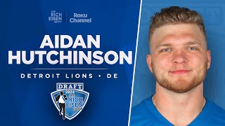 Lions DE Aidan Hutchinson Talks NFL Draft, Michigan & More with Rich Eisen | Full Interview