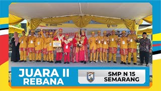 PENAMPILAN SMP N 15 SEMARANG DI FESTIVAL REBANA SMATUS