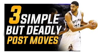 3 Simple BUT Deadly Post Moves: Footwork For Centers and Power Forwards