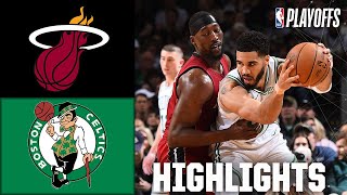 Round 1, Game 1: Miami Heat vs. Boston Celtics | Full Game Highlights