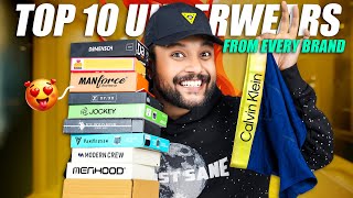 TOP 10 Most Comfortable  Underwear/Trunk  🔥 Jockey, XYXX, Damensch Underwear Haul 2025 | ONE CHANCE