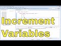 24 - Incrementing and Decrementing Variables in Java Code