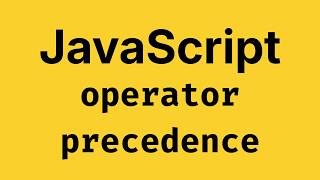 JavaScript Logical Operator Precedence 🔥 Explained Simply - JavaScript Course 2026