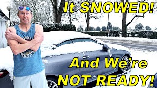 It Snowed! | How To Prepare a Car For Snow FAST!