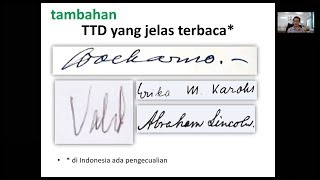 Grafologi Tanda Tangan yg Jelas dan Tidak Jelas Terbaca