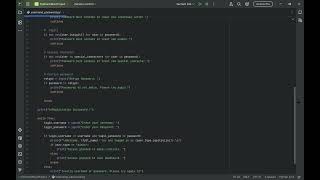 USERNAME & PASSWORD VALIDATION | Python