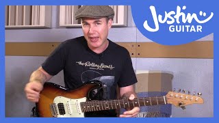 How To Play Awesome One String Blues Solos Horizontal Licks: Blues Lead Guitar Lesson Tutorial s2p10