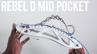 ECD Rebel Defense Lacrosse Head Stringing Tutorial