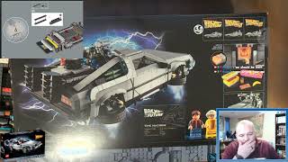 Jan 4, 2025 - Part 1: LEGO Back to the Future Time Machine #10300 1872 pcs