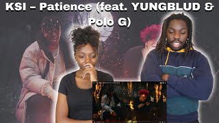 😱 WHAT IS THIS!!! 😲 KSI – Patience (feat. YUNGBLUD & Polo G) [Official Video] - REACTION