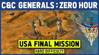 C&C Zero Hour - USA Final Mission 5 - Area Fifty-Two [Hard / Patch 1.04] 1080p