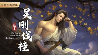 《吴刚伐桂》|少儿故事|中文有声绘本|儿童睡前故事|神话传说|山海经|童话故事|绘本故事|Chinese Mandarin Audiobooks for Kids|C014