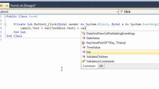 Visual Basic - Basic Math Operations