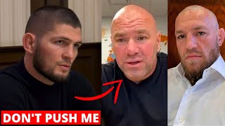 Khabib REVEALS his plans. Fighting’s NOT ONE OF THEM. FIRST INTERVIEW since meeting with Dana.