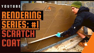 Rendering Series #1 SCRATCH COAT (How To Mix Render/ Application/ Rendering Tips & Tricks)