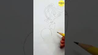 How to draw Mommy Long Legs|Poppy Playtime chapter 2 #poppyplaytime  #shorts
