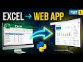 Turn an Excel Spreadsheet into a Web App with Python | Dash Tutorial