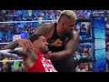 Roman Reigns and Solo Sikoa confronts The Usos (33) - WWE SmackDown 772023