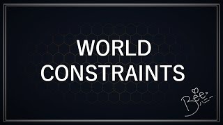 World Constraint Tutorial