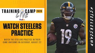 Steelers Training Camp Live: An exclusive look inside of practice (Aug. 22)
