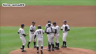 《第101回選手権広島大会・決勝》　広島商業 対 尾道　【試合開始～１回表】     20190729@Zoom