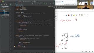 Stacks Array Implementation with Generics