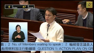 立法會會議(2025/02/12) - I. 質詢