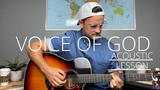 Dante Bowe ft. Steffany Gretzinger & Chandler Moore || Voice of God || Acoustic Guitar Lesson [EASY]