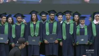 Graduation of the first three Master classes in the Euro-Mediterranean University of Fez, Morocco