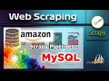 How to Web Scrape Amazon using Python, Scrapy and MySQL | View output in phpmyadmin