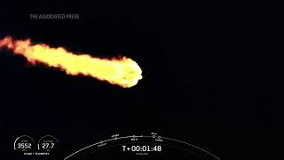 SpaceX launches rocket with Starlink satellites