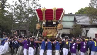 平成２６年４月２２日淡路市伊弉諾神宮例祭中村だんじり宮入り！！