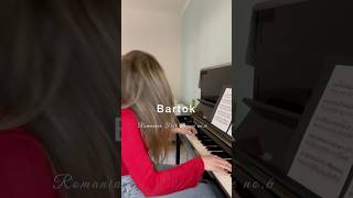 Bartok Romanian Folk Dance no.6 ✨ #classicalpianist#pianomusic#femalepianist#classicalmusic#bartok