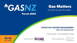 Craig Crocombe - GasNZ Forum 2024