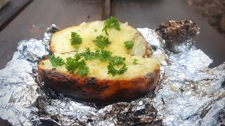 BEST CAMPING FOOD | campfire potato, can it be better?