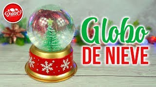 DIY DECORACIÓN DE NAVIDAD 2022 - Globo de nieve reciclado | Christmas Ideas | DREEN