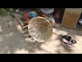 বাঁশের ঝুড়ি তৈরি making of bamboo basket