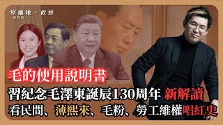 【堅離地政經】毛的使用手冊：導讀習近平紀念毛澤東誕辰130周年講話，湖南青年以毛示威，回顧過去運動用毛，12年反日示威、薄熙來唱紅打黑、烏有之鄉與毛粉，勞動維權的岳昕與沈夢雨（馮智政）