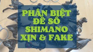 Cách Phân Biệt Đề Số Shimano Xịn và Fake | Trực Quan & Chi Tiết