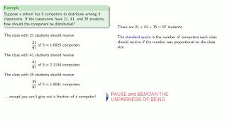 The Apportionment Problem