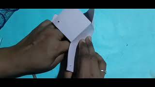 How to make paper 3D Cube// How to make 3D Model using thread cube