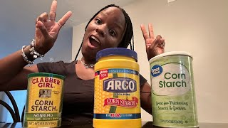 EATING 3 DIFFERENT CORNSTARCH BRANDS 🌽🤤